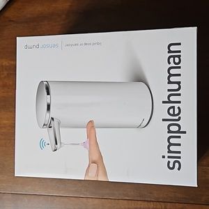 simplehuman 9 oz sensor pump liquid soap dispenser